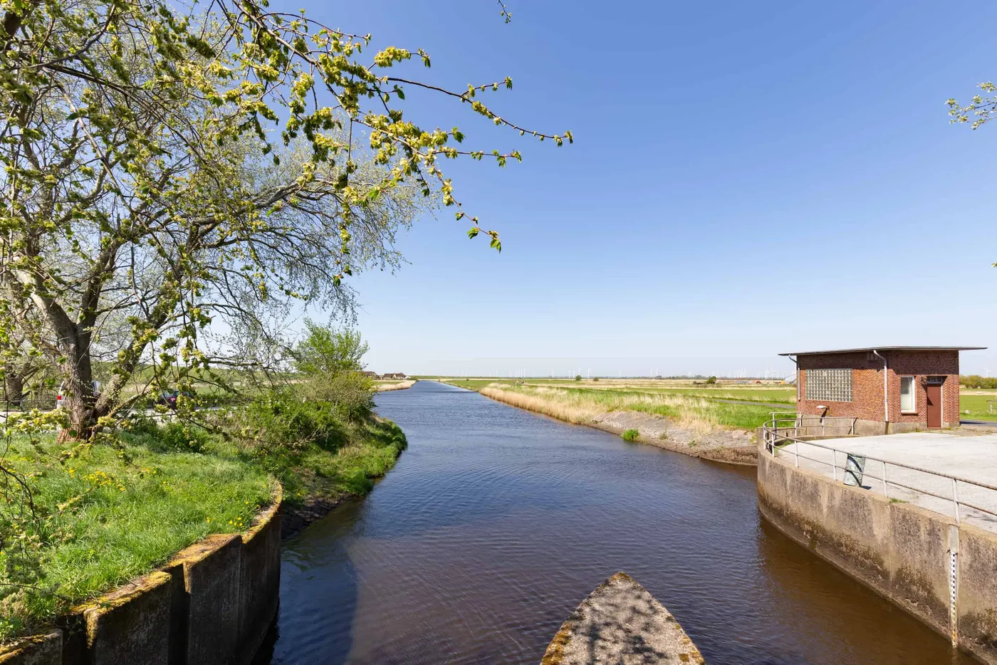 Beltringharder Koog Schleuse